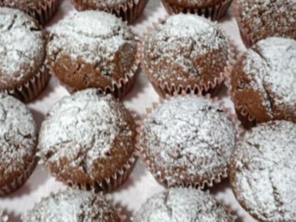 Babeczki czekoladowe wg przepisu Ania-gotuje