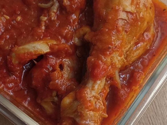 Kurczak duszony z papryką IKA